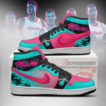 Miami Heat NBA AJ1 High Shoes