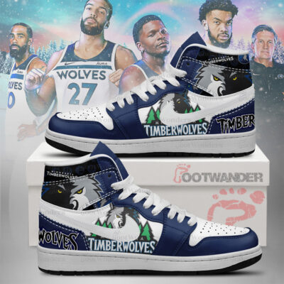 Minnesota Timberwolves NBA AJ1 High Shoes
