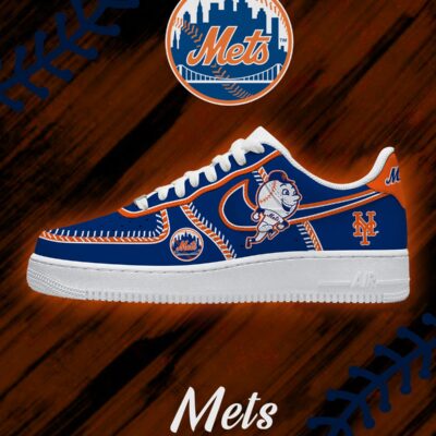 NYM Baseball Version 4 AF1 Shoes
