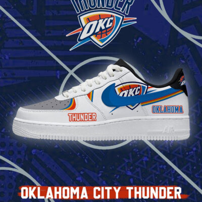 Oklahoma City Basketball Version 2 AF1 Low Shoes