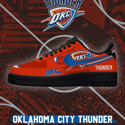 Oklahoma City Basketball Version 3 AF1 Low Shoes