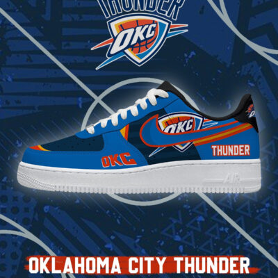 Oklahoma City Basketball Version 4 AF1 Low Shoes