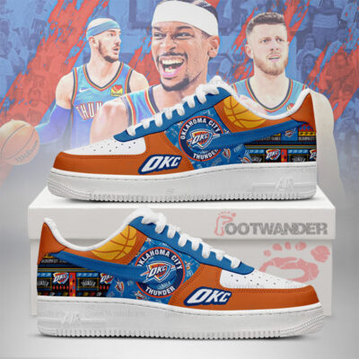 Oklahoma City Thunder NBA AF1 Shoes