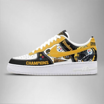 P. Steelers AFC Championship V.2 AF1 Shoes