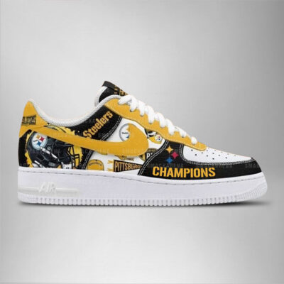 P. Steelers AFC Championship V.2 AF1 Shoes