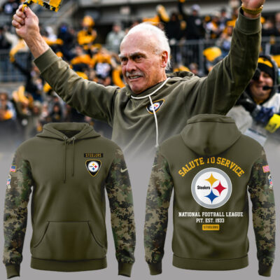 P.Steelers Salute To Service Hoodie Version 2