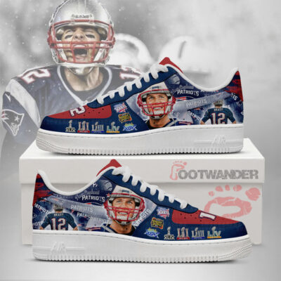 Brady New England Patriots AF1 Shoes