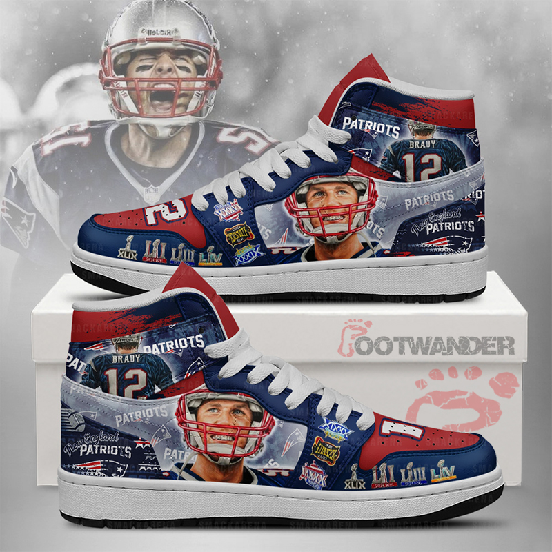 Brady New England Patriots AJ1 Shoes