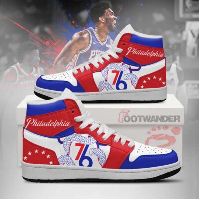 Philadelphia 76ers NBA AJ1 High Shoes Version 1