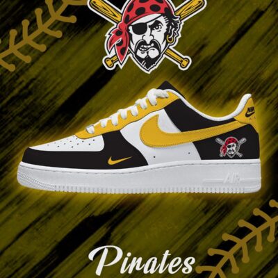 Pittsburgh Baseball AF1 Shoes