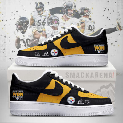 Pittsburgh Steelers AFC Championship AF1 Shoes