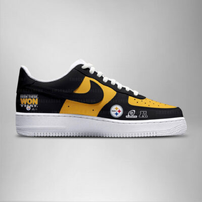 Pittsburgh Steelers AFC Championship AF1 Shoes
