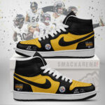 Pittsburgh Steelers AFC Championship AJ1 High Shoes