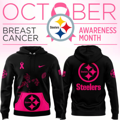 Pittsburgh Steelers Breast Cancer Hoodie Version 2