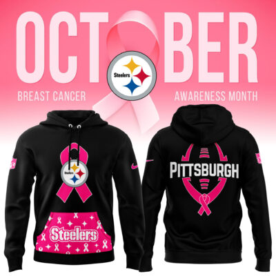Pittsburgh Steelers Breast Cancer Hoodie Version 3