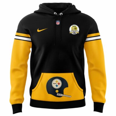 Pittsburgh Steelers Throwback 50th Anniversary Super Bowl Hoodie Version 3