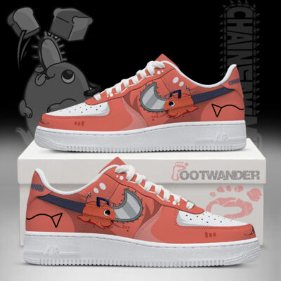 Pochita Chainsaw Man AF1 Shoes