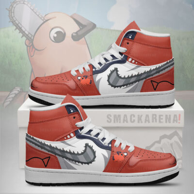 Pochita V1 Chainsaw Man AJ1 Shoes