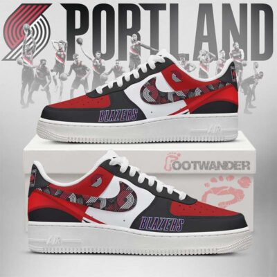 Portland Trail Blazers NBA AF1 Shoes