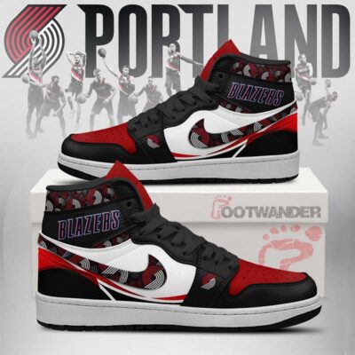 Portland Trail Blazers NBA AJ1 High Shoes