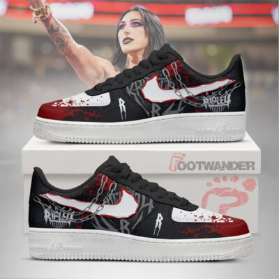 Rhea Ripley WWE Survivor Series AF1 Shoes