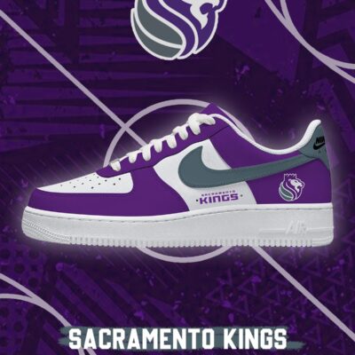 Sacramento Basketball AF1 Low Shoes