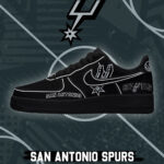 San Antonio Basketball Version 4 AF1 Low Shoes