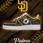 San Diego Baseball Version 2 AF1 Shoes