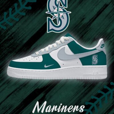 Seattle Baseball AF1 Shoes