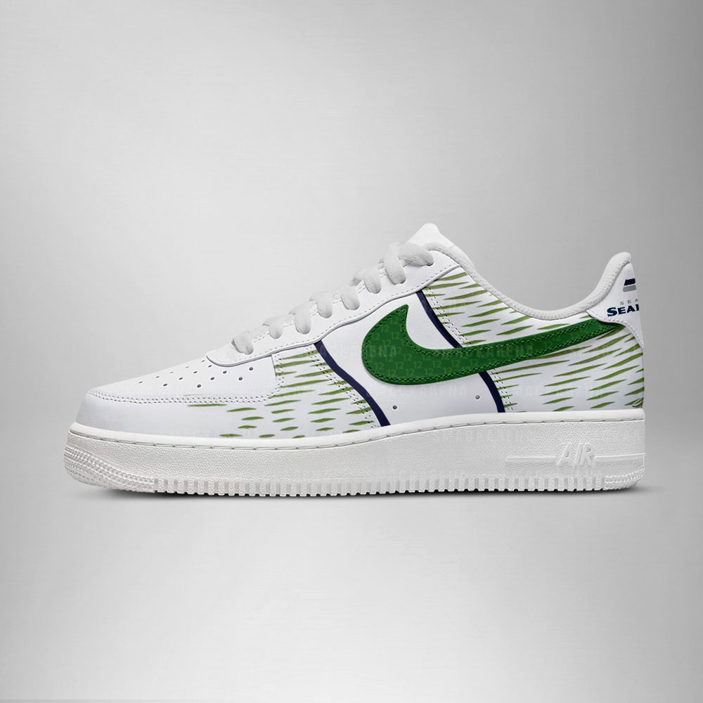 Seattle Seahawks Rivalries AF1 Shoes - Image 3
