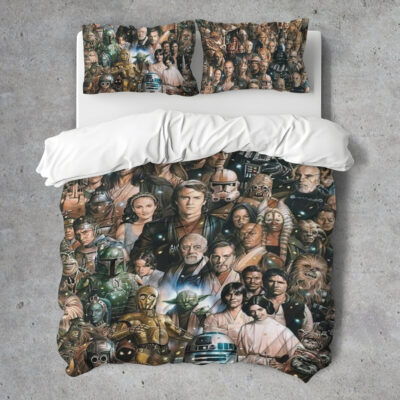 Star Wars Characters Bedding Set
