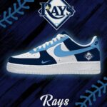 Tampa Bay Baseball AF1 Shoes