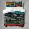 The Force Will Be With You Always Star Wars Bedding Set