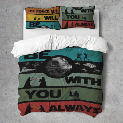 The Force Will Be With You Always Star Wars Bedding Set