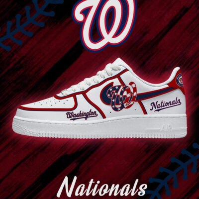 Washington Baseball Version 2 AF1 Shoes