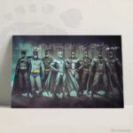 Multiverse Batman Canvas - Poster