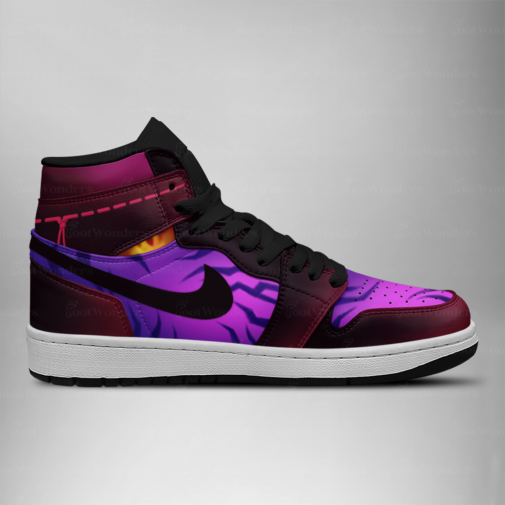 Abby Saja Boys - KPop Demon Hunter AJ1 Shoes - Image 2