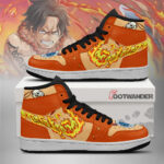 Ace - One Piece AJ1 Shoes