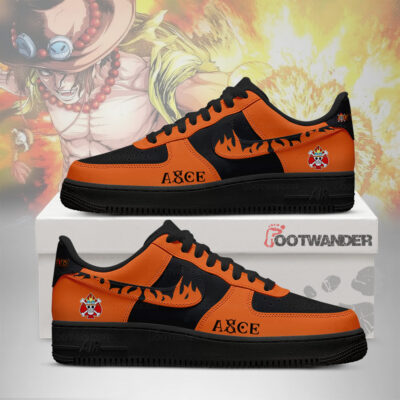Ace - One Piece AF1 Shoes