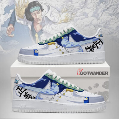Aokiji - One Piece AF1 Shoes