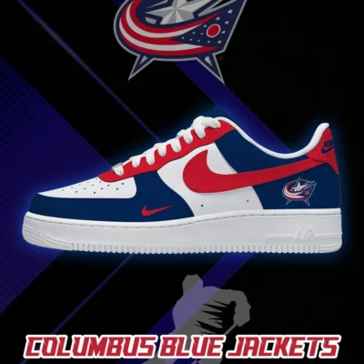 Columbus Blue Jackets V2 - National Hockey League AF1 Shoes