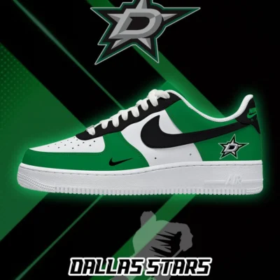 Dallas Stars - National Hockey League AF1 Shoes