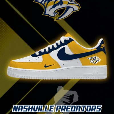 Nashville Predators - National Hockey League AF1 Shoes