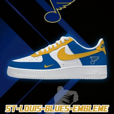 St. Louis Blues - National Hockey League AF1 Shoes