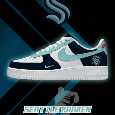 Seattle Kraken - National Hockey League AF1 Shoes