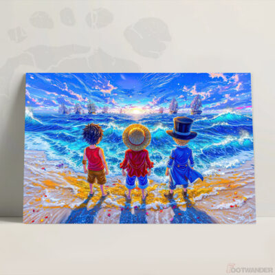 Beach - One Piece Canvas - Poster