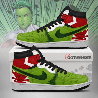 Beast Boy - DC AJ1 Shoes