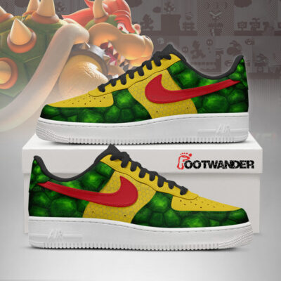 Bowser Super Mario AF1 Shoes