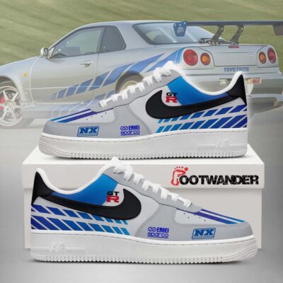 Brian O'Conner GTR Fast & Furious AF1 Shoes