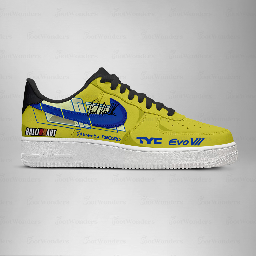 Brian O'Conner EVO VII Signature Fast & Furious AF1 Shoes - Image 2